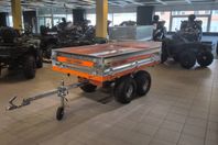Pro-Terra TT1300H elhydrauliskt trevägstippande flakvagn