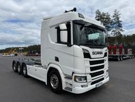 Scania R590 V8 8x4 Tridem Lastväxlare Joab 27 tons