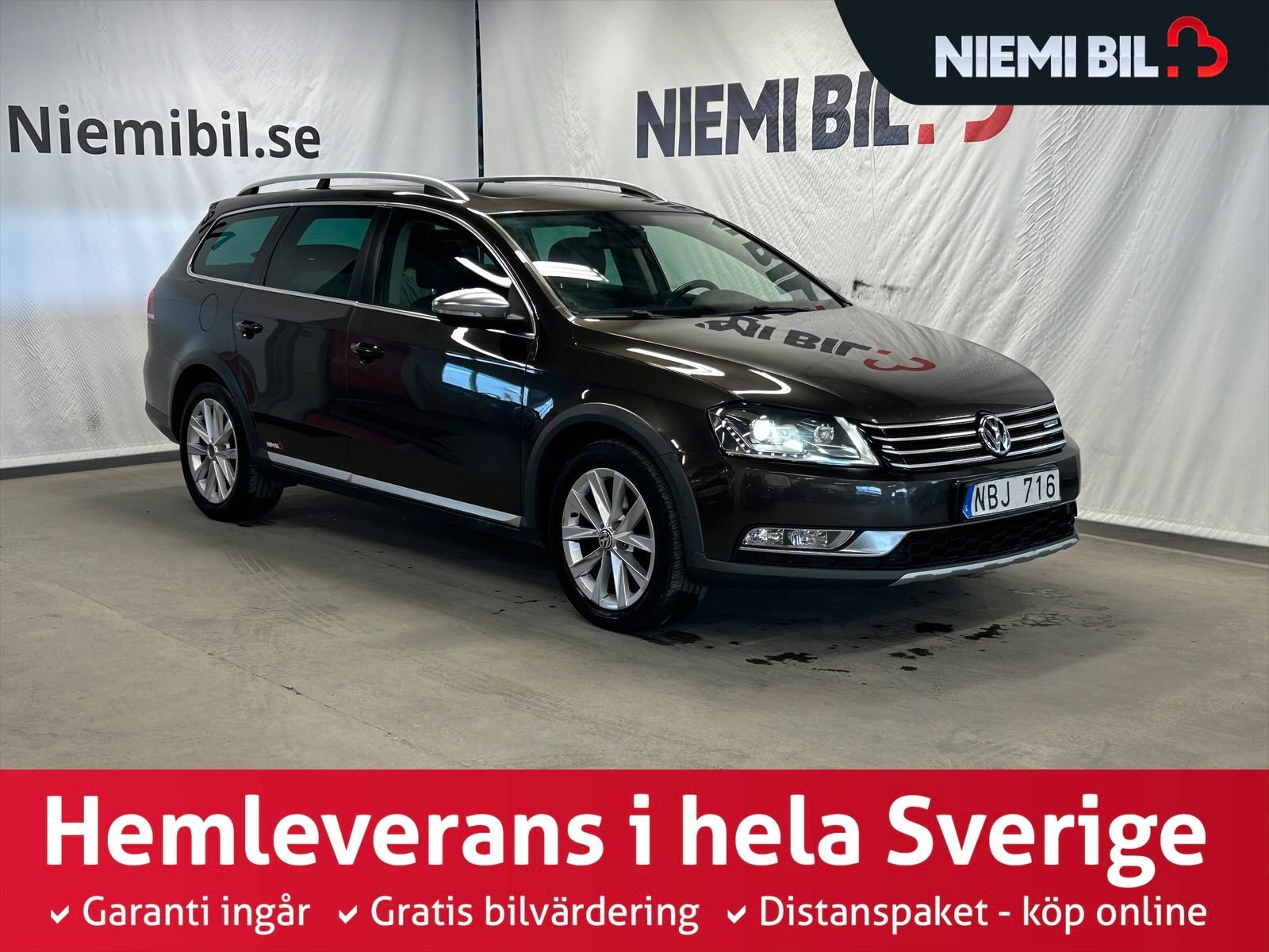 Volkswagen Passat Alltrack 2.0 TDI DPF BMT 4Motion DSG Sekventiell, 170hk, 2013