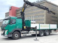 Kranbil brädgårdsbil Volvo FM 380 6x2 med Pal