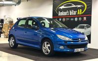 Peugeot 206 5-dörrar 1.6 XS 109hk *Ränta 2.95% *