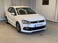Volkswagen Polo 5-dörrar 1.2 TSI R-line M&K Värm Ev byte/avb