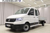 Volkswagen Crafter 140HK Dubbelhytt 6-Sits Flak EnÄgare Moms