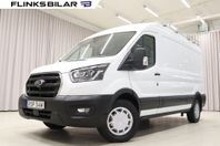 Ford Tranit 350 AWD 130HK Inredning Drag LED Värmare Momsbil