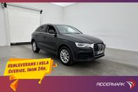 Audi Q3 2.0 TDI 150hk M&K-Värmare Dragkrok Elstol Navigator