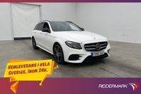 Mercedes-Benz E 220 d 4M 194hk AMG Navi 360° Pano Burm Värm