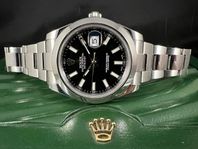 Rolex Oyster Datejust II 41mm Svart Toppskick 2014