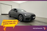 Audi A6 Sedan 55 TFSI e Q 367hk S-Line Cockpit Kamera Drag