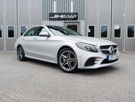 Mercedes-Benz C 200 AMG Line Panorama 1Ägare Endast 1445 Mil