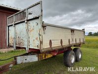 Tippkärra traktorvagn