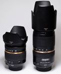 Tamron 17-50/2,8 + 70-300 Nikon