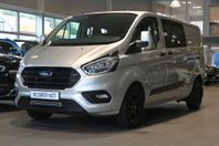 Ford transit Custom 340 Crew Van 2.0 170hk Dubbla skjutdörra