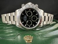 Rolex Cosmograph Daytona 116520 Svart Stål Toppskick