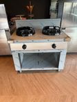 WOKSPIS, 2 LÅGOR 2x14kW, 1000X600 MM, GOLVMODELLL, CASTA