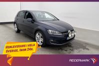 Volkswagen Golf VII 2.0 TDI 4 GT Taklucka Värmare Navi