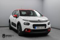 Citroën C3 1.2 VTi Euro 6 83hk Dragkrok 1-ägare Carplay Navi
