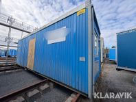 Kontorsmodul Moelven K20/A & WC-modul slam Pactosan WCS1