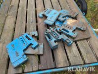 Frontvikter Ford 40kg 7st
