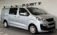 Peugeot Expert PRO + CREW CAB AUTOMAT VÄRMARE DRAG 5-SITS