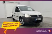 Volkswagen Caddy 2.0TDI 110hk 4M D-Värm Dragkrok Farthållare