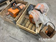 Elektriska telfrar Toho HHB 1 ton 2 st