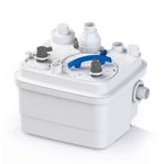 SANICUBIC 1 WP Malpumpstation för svartvatten, 1500W, IP68,
