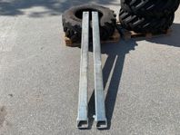 SE Equipment  Förlägningsgafflar - 2500kg Bef:100x40 -2000mm