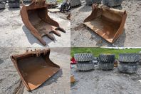 Tandskopa, Planerskopa 2 st & Entreprenadhjul 6 st