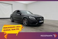 Mercedes-Benz C 63 S AMG Sportavgas Burmester Drivers SvSåld