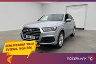 Audi Q7 TDI Q 272hk S-Line 7 Sits BOSE Cockpit Värmare Navi