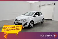 Opel Corsa 1.2 85hk Enjoy Dragkrok Rattvärme 0.51l/mil