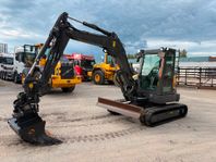 Volvo Ecr58f Rototilt C-Smörj Redskap