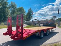 NC 2axl traktordragen maskintrailer 16T