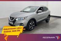 Nissan Qashqai 1.3 DIG-T 158hk Tekna 360° Kamera Skinn Navi