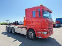 SCANIA R520 V8 LASTVÄXLARE TRIDEM LÅGMIL