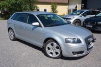 Audi A3 Sportback 2.0 TFSI Quattro 200 hk/Skinn/14.400 mil