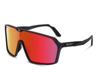 Audi Sport sunglasses mirror lens, black/red Svart/Röd