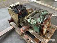 Remdriven Svets / Elverk & kompressor & Pelarlift Upright