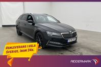 Skoda Superb 4x4 L&K Cockpit Pano D-Värm Skinn Kamera Navi