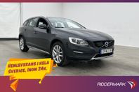 Volvo V60 Cross Country D3 Summum VOC Värmare Skinn Elstol