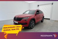 Skoda Kodiaq 2.0 TSI 180hk 4x4 Sportline 360º Värmare Drag