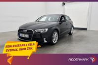 Audi A3 Sportback TFSI 116hk Cockpit Värmare Audi-Sound Navi