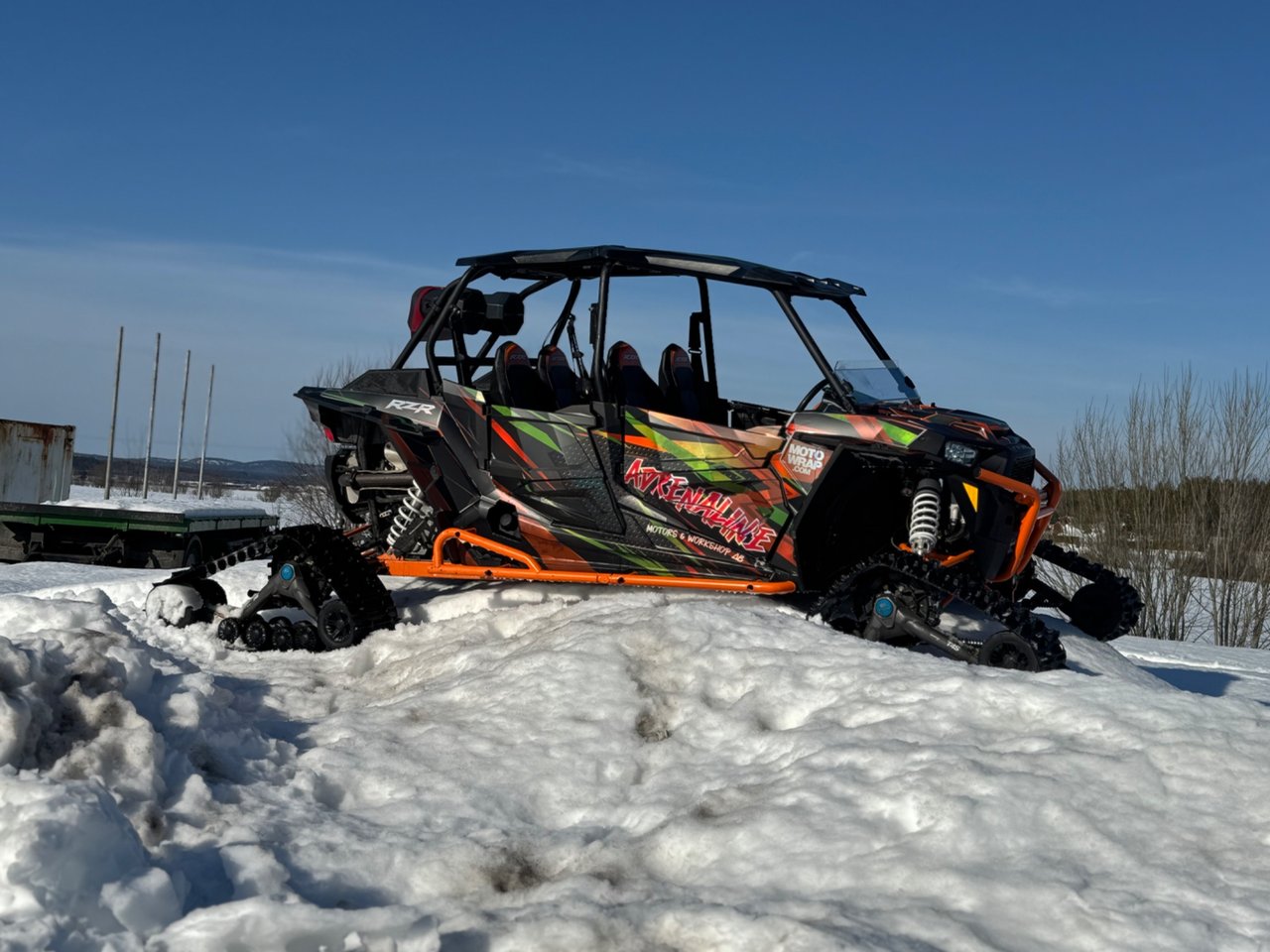 Polaris RZR 1000 Turbo # 4 si...