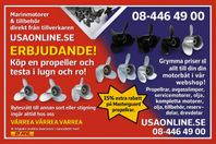 CHANSEN ÄR HÄR – STÅLPROPELLRAR TILL SUPERPRIS!, Merc & VP