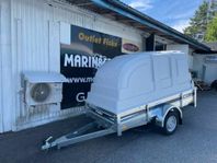 Tikitreiler 265 c med tipp & 100cm Plastkåpa
