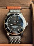 Breitling Superocean Heritage B20 Halvguld Meshlänk Fullset!
