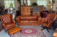 Engelsk Chesterfield soffgrupp – Distinctive Chesterfields,