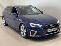 Audi A4 Avant 40 TFSI QUATTRO S LINE 204 HK S TRON