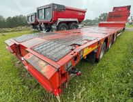 Kässbohrer Maskintrailer 3-axlig trombon medstyrning