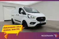 Ford Transit Custom L2 Värmare Drag CARPLAY B-Kamera Moms